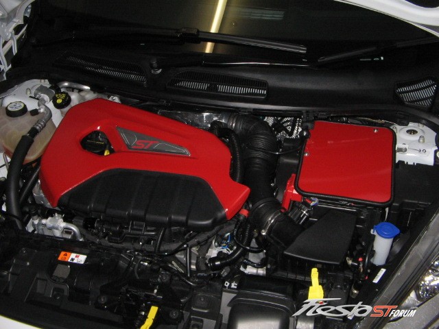Painted Fiesta ST Engine Cover Pictures Thread Fiesta ST Forum